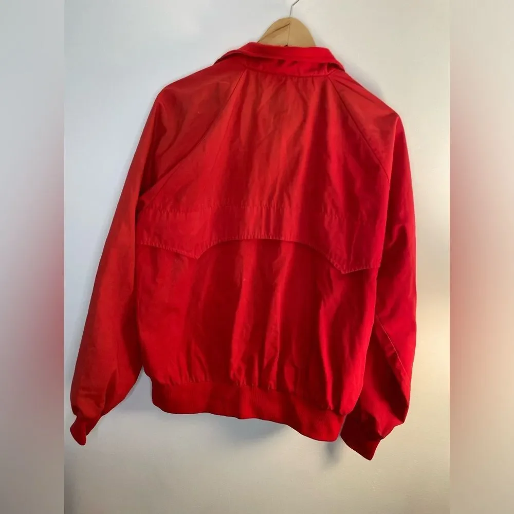 Vintage J Crew Windbreaker‎ Bomber Jacket Unisex Sz 42